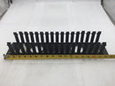 HellermannTyton WMB1 Dual Sided Horizontal Wire Manager 2 Rack Units 19" X 3.5"