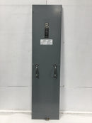 Square D 73296-753-01 400 Amp 120/240V 48" x 12" - Meter Center Cover Only