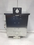 Ronk Meter-Rite 7103 100 Amp Generator Transfer Switch 240 VAC Double Throw