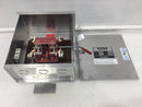 Ronk Meter-Rite 7103 100 Amp Generator Transfer Switch 240 VAC Double Throw