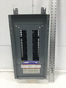 Square D NQ430L2C 225 Amp 30 Space 240 VAC Interior Panelboard 28" x 13" - Flaw