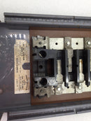 Square D QON-12M 100 Amp 16 Space Main Load Center Guts Only 7" X 13.5"