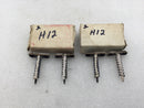 Lot of 4 Furnas H12 Thermal Overload Heating Element
