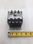 Square D 8910DPA44V02 40 Amp 4 Pole 120-600 VAC 3-25 HP Contactor w/120 VAC Coil