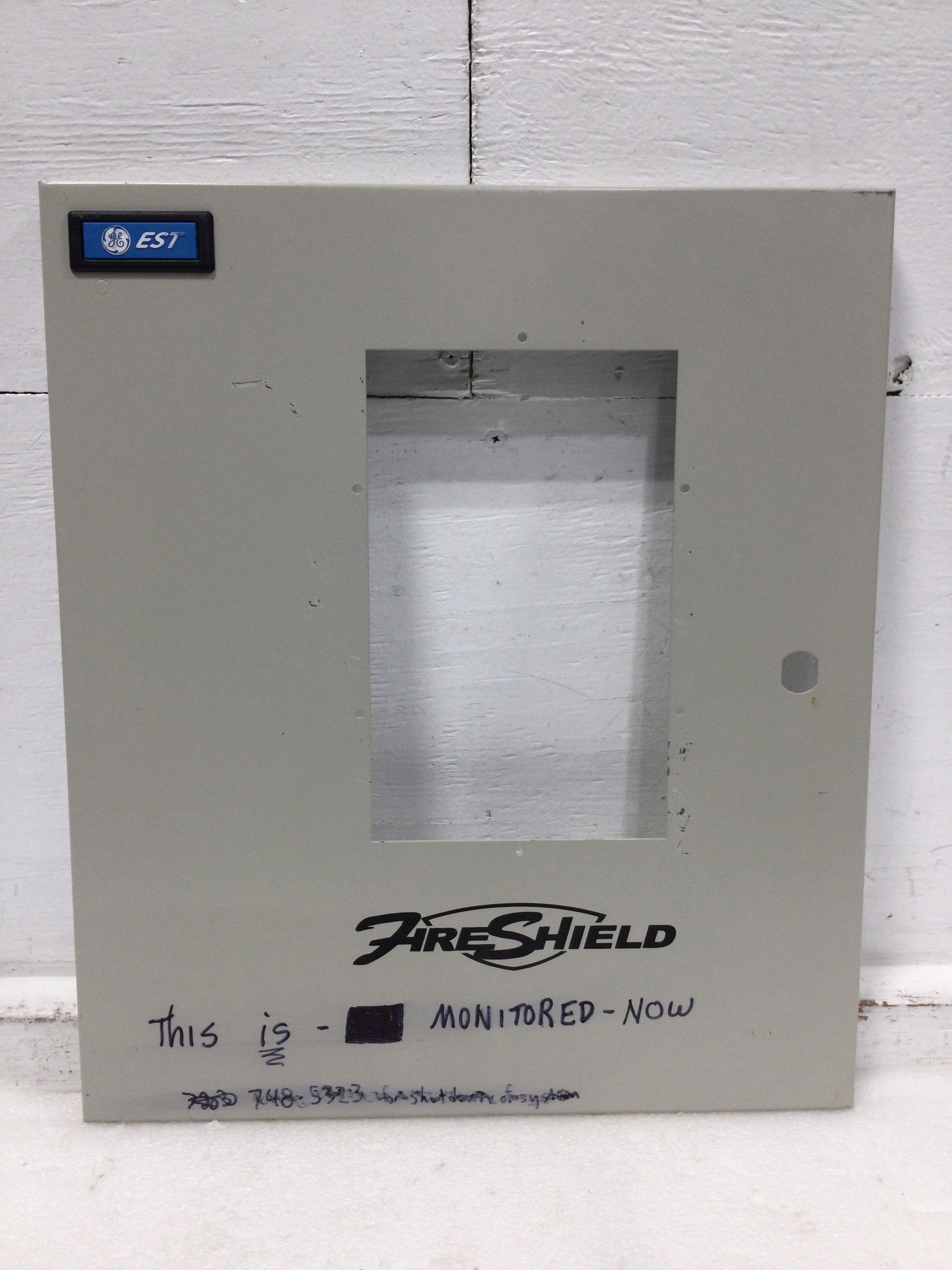Edwards Signaling Fireshield FS302 Cover Only - 16 3/4