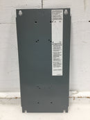 Square D Enclosure Mounting Bracket Plate 15 1/4" x 7 1/2"