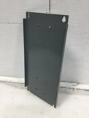 Square D Enclosure Mounting Bracket Plate 15 1/4" x 7 1/2"