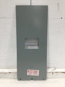 GE TQL100REP 4 Space Dead Front Only 15 3/4" x  6 1/2"