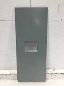 GE TQL100REP 4 Space Dead Front Only 15 3/4" x  6 1/2"