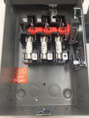 Safety Switch GAKR3-30A 30 Amp 3 Phase 240 VAC Fusible Safety Switch 6" X 10"