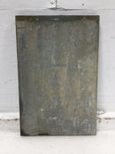 Raintite Panelboard Cover Only 12 1/2" x 8 1/2"