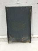 Raintite Panelboard Cover Only 12 1/2" x 8 1/2"