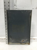 Raintite Panelboard Cover Only 12 1/2" x 8 1/2"