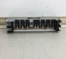 Cutler-Hammer 16 Space Main Lug/Main Breaker 150 Amp Guts Only on Raised Platform 4" X 18"