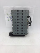 GE General Electric 6 Space/24 Circuit Split Bus Main Load Center Guts Only 8" X 9"