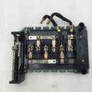 GE General Electric 6 Space/24 Circuit Split Bus Main Load Center Guts Only 8" X 9"