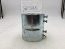 Cooper Crouse-Hinds 468 3 1/2" Set Screw Conduit Coupling for EMT, IMC and Rigid Conduit