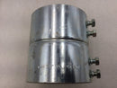 Cooper Crouse-Hinds 468 3 1/2" Set Screw Conduit Coupling for EMT, IMC and Rigid Conduit