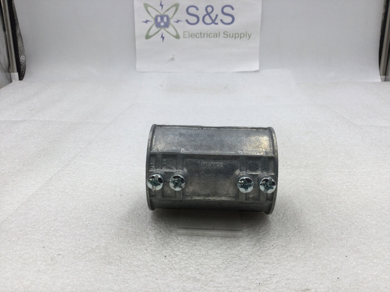 Steel City TK226SC 2" EMT Set Screw Conduit Coupling Zinc Die Cast/Concrete Tight
