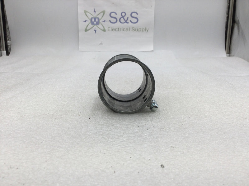 Steel City TK226SC 2" EMT Set Screw Conduit Coupling Zinc Die Cast/Concrete Tight