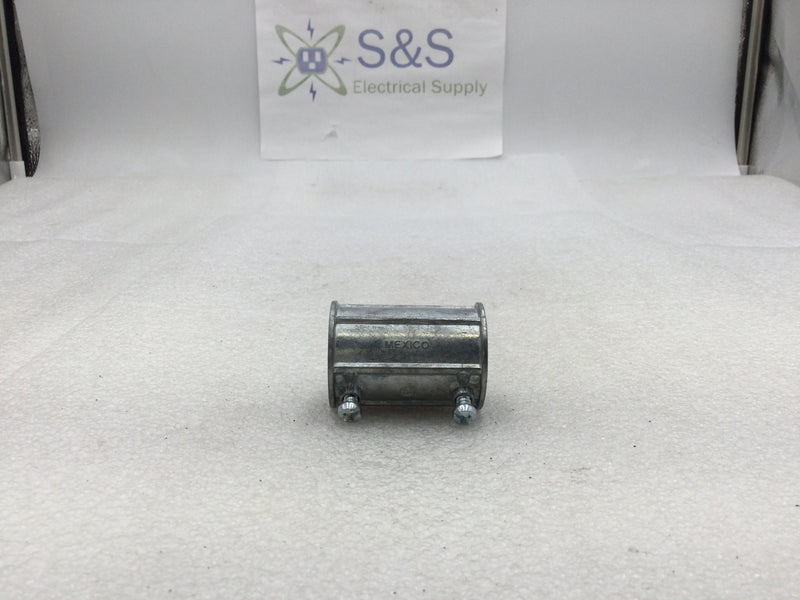 Steel City TK223SC 1" EMT Set Screw Conduit Coupling Zinc Die Cast/Concrete Tight (Box of 50)