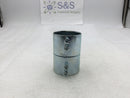 Steel City TK126A 2" EMT Set Screw Conduit Coupling Zinc Plated Steel/Concrete Tight (Box of 25)