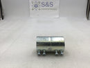 Steel City TK125A 1 1/2" EMT Set Screw Conduit Coupling Zinc Plated Steel/Concrete Tight (Box of 25)
