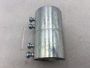 Steel City TK125A 1 1/2" EMT Set Screw Conduit Coupling Zinc Plated Steel/Concrete Tight (Box of 25)