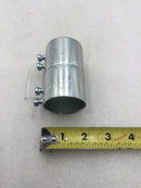 Steel City TK125A 1 1/2" EMT Set Screw Conduit Coupling Zinc Plated Steel/Concrete Tight (Box of 25)
