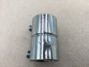 Steel City TK123A 1" EMT Set Screw Conduit Coupling Zinc Plated Steel/Concrete Tight (Box of 25)