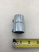 Steel City TK123A 1" EMT Set Screw Conduit Coupling Zinc Plated Steel/Concrete Tight (Box of 25)