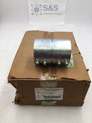 Steel City TK127A 2 1/2" EMT Set Screw Conduit Coupling Zinc Plated Steel/Concrete Tight (Box of 10)