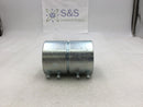 Steel City TK127A 2 1/2" EMT Set Screw Conduit Coupling Zinc Plated Steel/Concrete Tight (Box of 10)