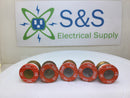 Lot of 5 Buss/Tron TL20 20A 125V Time Delay Screw In Fuse Type TL