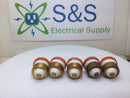 Lot of 5 Buss/Tron TL20 20A 125V Time Delay Screw In Fuse Type TL