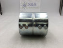 Cooper Crouse-Hinds 468 3 1/2" Set Screw Conduit Coupling for EMT, IMC and Rigid Conduit