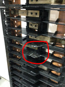 Eaton 42 Space Panel Guts 59 1/4" x 10" - Flawed - Wire Stuck