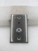 Edwards Systems C-DTS Remote Alarm/Test Station w/LED Indicator and Key Reset