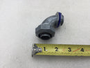 Steel City LT-292 3/4" 90 Degree Connector for Liquid Tight Flexible Type B Conduit (Box of 8)