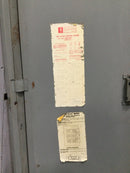 Square D QOC42L 400 Amp 42 Space Type 1 Panel Door 50" x 20 1/4" w/ Broken Latch
