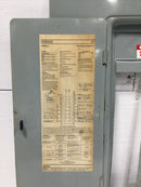 Siemens GQ20A-2 24 Space 150 Amp 120/240V Door 22 1/8" x 15 1/2" - Warped