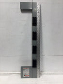 GE TMP8412R 800 Amp 120/240V 4 Meter Cover 48" x 12"