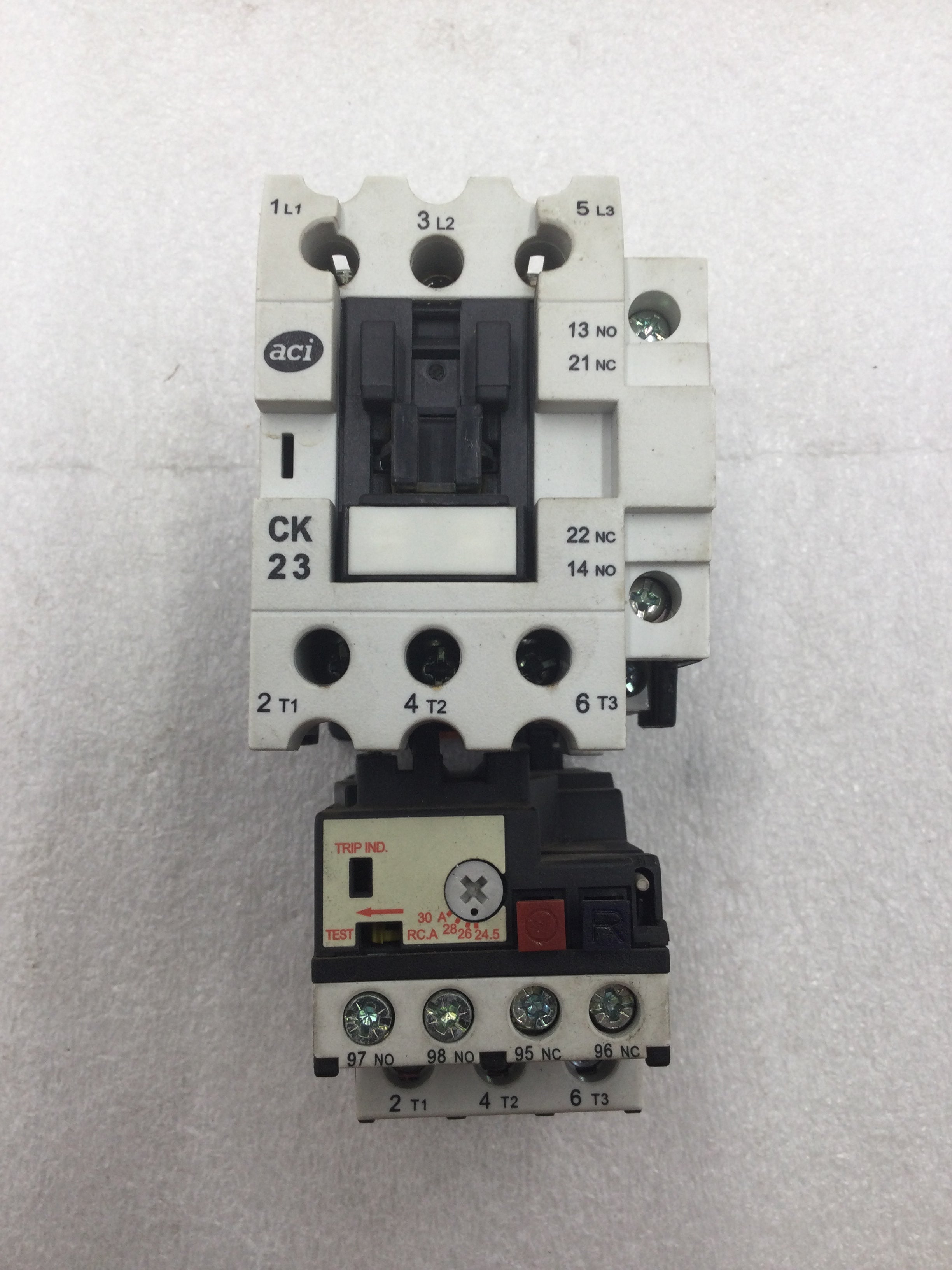 Advanced Controls CK23 35 Amp 3 Pole 120-575V 2-15 HP Contactor w/120