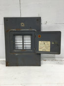 Square D QOC-12 12 Space 120/240V Panel Door 15 1/2" X 11 1/2"