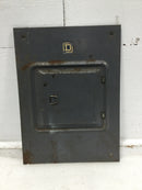 Square D QOC-12 12 Space 120/240V Panel Door 15 1/2" X 11 1/2"