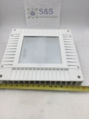 Hubbell  Hubbell CLED-LL-7-UNV-S-5-WH low-profile LED canopy light for outdoor use.