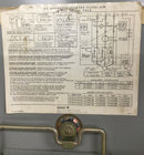 ITE AC Magnetic Starter A203E Size 3 100 AMP mounted in enclosure E1