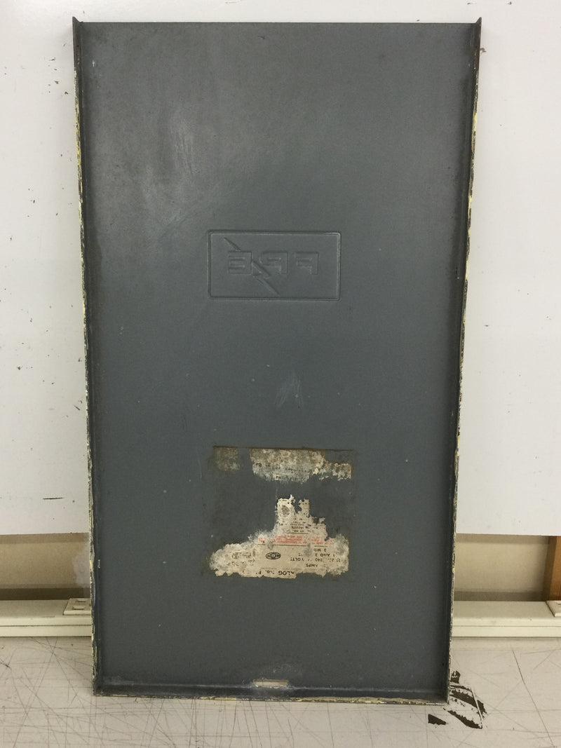 Panelboard Fpe FPE Federal Pacific Panelboard Cover/Door Only Nema 3R 21 1/4