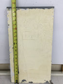 FPE Federal Pacific Panelboard Cover/Door Only Nema 3R 21 1/4" x 11 3/4"