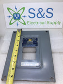 Square D QO-403 Load Center Cover Only 60 Amp 120/240V 9 3/8" x 7 3/8"